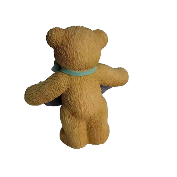 Cherished Teddies 663883A Millennium Avon Bear Figurine 1999 Enesco - Picture 4 of 5